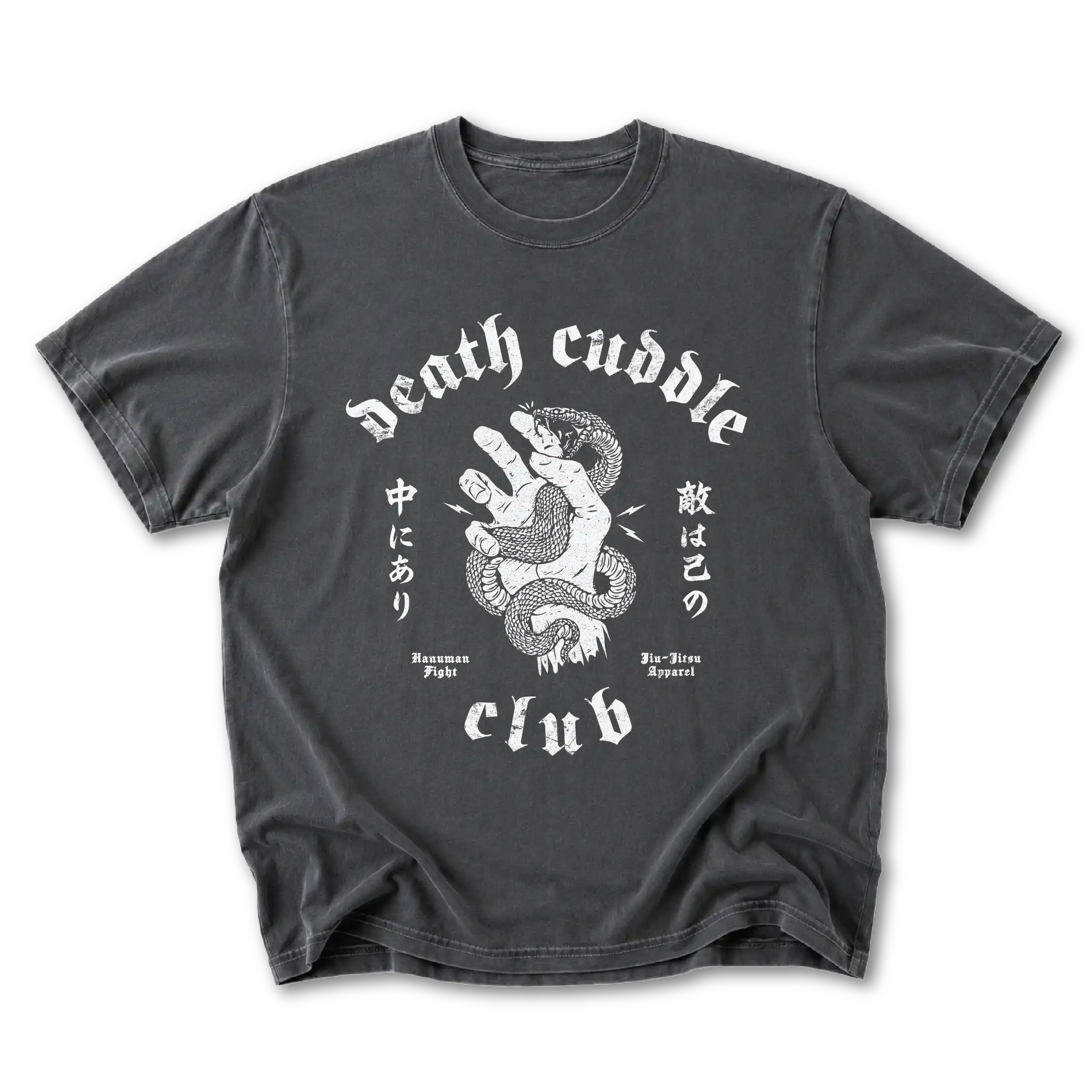 Death Cuddle BJJ Tee - Pepper | Hanuman Fight Death Cuddle BJJ Tee - Pepper | Hanuman Fight