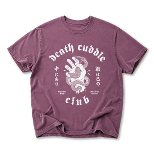 Death Cuddle Tee - Berry