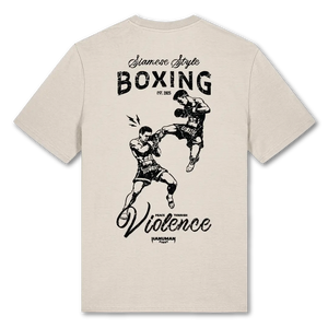 Siamese Style Boxing - Muay Thai T-Shirt Stone