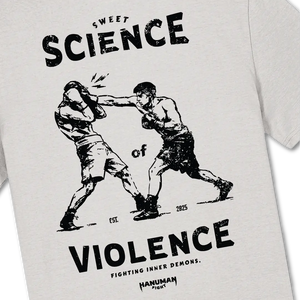 Sweet Science - Boxing T-Shirt Off White